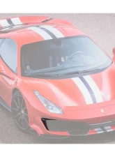 Carbonado FGCF OEM Style Front Bumper Vent Canards Ferrari 488 Pista 2018-2022                                     - FGCF9503OEPST-CRD - Image 7