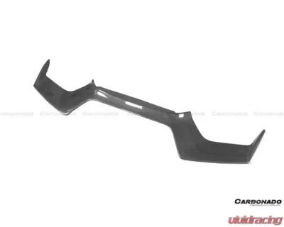 Carbonado FGCF OEM Style Front Bumper Middle Lip Ferrari 488 Pista 2018-2022 - FGCF9503OEPST-FL