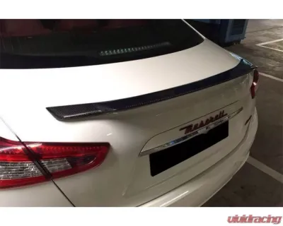 Carbonado CFRP BSD Style Trunk Spoiler Maserati Ghibli 2014-2020 - CF9552BSD.TS