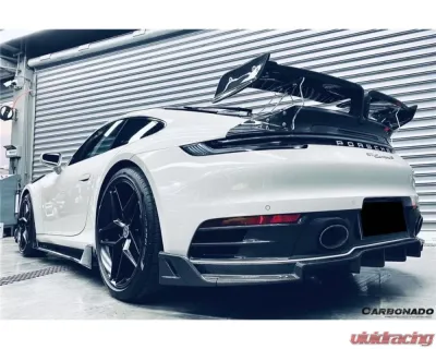 Carbonado CFRP TA Style Trunk Spoiler Wing Porsche 911 992 Carrera | S | 4 | 4S 2019-2023 - CF992TA-W