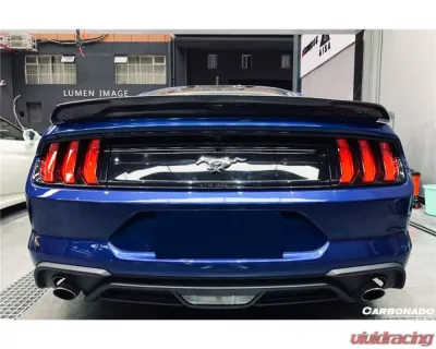 Carbonado Carbon Fiber Reinforced Plastic BM Style Trunk Spoiler for Ford Mustang 2014-2022 - CFBMC006