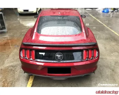 Carbonado Carbon Fiber Reinforced Plastic BM Style Trunk Spoiler for Ford Mustang 2014-2022 - CFBMC006