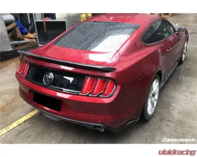 Carbonado Carbon Fiber Reinforced Plastic BM Style Trunk Spoiler for Ford Mustang 2014-2022 - CFBMC006