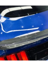Carbonado Carbon Fiber Reinforced Plastic BM Style Trunk Spoiler for Ford Mustang 2014-2022                                     - CFBMC006 - Image 6