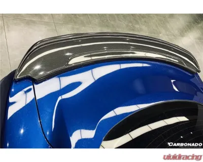 Carbonado Carbon Fiber Reinforced Plastic BM Style Trunk Spoiler for Ford Mustang 2014-2022 - CFBMC006