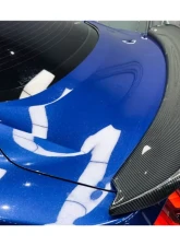 Carbonado Carbon Fiber Reinforced Plastic BM Style Trunk Spoiler for Ford Mustang 2014-2022                                     - CFBMC006 - Image 9