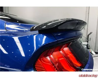 Carbonado Carbon Fiber Reinforced Plastic BM Style Trunk Spoiler for Ford Mustang 2014-2022 - CFBMC006