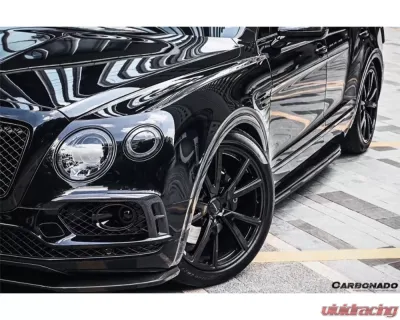 Bentley Bentayga Carbonado CFRP OD Style Front Lip 2016-2019 - CFBentayga-FL