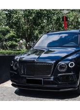 Bentley Bentayga Carbonado CFRP OD Style Front Lip 2016-2019                                     - CFBentayga-FL - Image 7