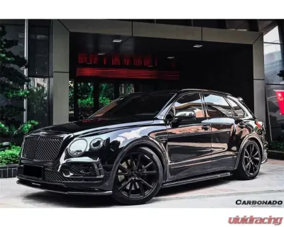 Bentley Bentayga Carbonado CFRP OD Style Front Lip 2016-2019 - CFBentayga-FL