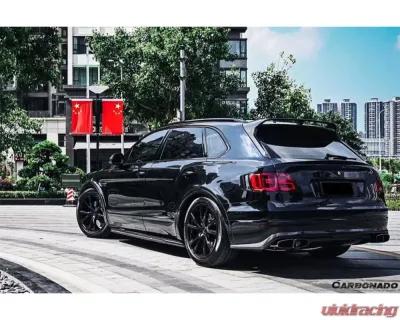 Carbonado CFRP OD Style Rear Lip Bently Bentayga 4.0 V8 2016-2019 - CFBentayga-RL