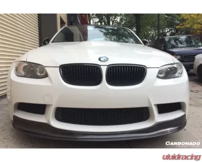 Carbonado CFRP AKM Style Front Lip BMW M3 E90 | E92 | E93 2008-2012 - CFCMD-005