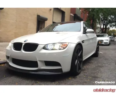 Carbonado CFRP AKM Style Front Lip BMW M3 E90 | E92 | E93 2008-2012 - CFCMD-005