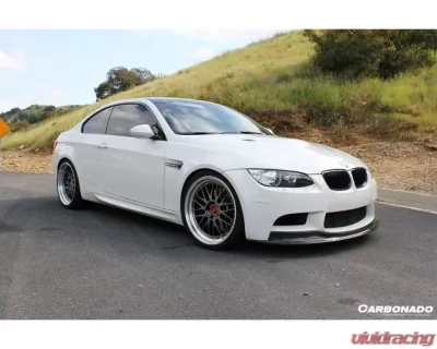 Carbonado CFRP AKM Style Front Lip BMW M3 E90 | E92 | E93 2008-2012 - CFCMD-005