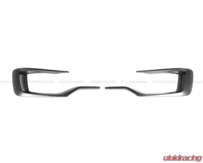 Carbonado CFRP OD Style Front Bumper Vents Trims Maserati Levante Modena | GT 2017-2022 - CFLevanteOD-FBVT