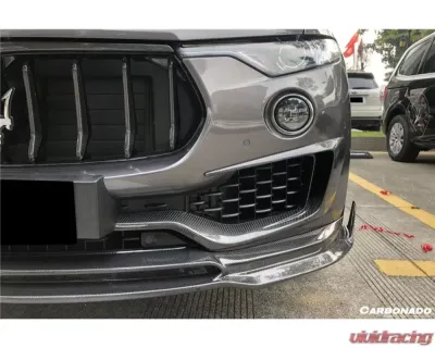 Carbonado CFRP OD Style Front Bumper Vents Trims Maserati Levante Modena | GT 2017-2022 - CFLevanteOD-FBVT