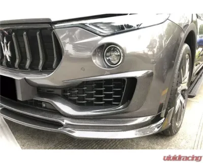 Carbonado CFRP OD Style Front Bumper Vents Trims Maserati Levante Modena | GT 2017-2022 - CFLevanteOD-FBVT