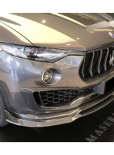 Carbonado CFRP OD Style Front Bumper Vents Trims Maserati Levante Modena | GT 2017-2022                                     - CFLevanteOD-FBVT - Image 8