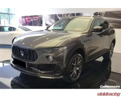 Carbonado Carbon Fiber Front Lip for Maserati Levante 2017-2022 - CFLevanteOD-FL