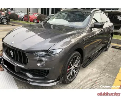 Carbonado Carbon Fiber Front Lip for Maserati Levante 2017-2022 - CFLevanteOD-FL