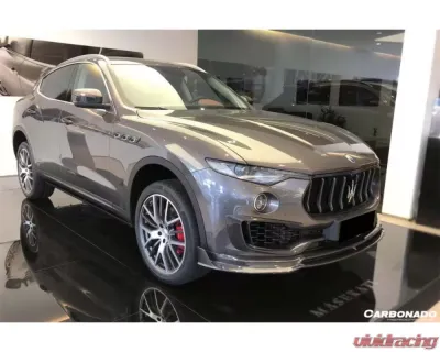 Carbonado Carbon Fiber Front Lip for Maserati Levante 2017-2022 - CFLevanteOD-FL