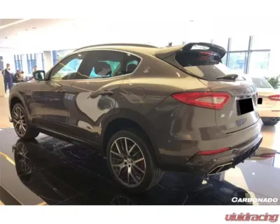 Carbonado CFRP OD Style Rear Diffuser Lip w/o Exhaust Tips Maserati Levante Modena | GT 2017-2022 - CFLevanteOD-RL
