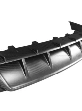 Carbonado CFRP OD Style Rear Diffuser Lip w/o Exhaust Tips Maserati Levante Modena | GT 2017-2022                                     - CFLevanteOD-RL - Image 3