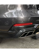 Carbonado CFRP OD Style Rear Diffuser Lip w/o Exhaust Tips Maserati Levante Modena | GT 2017-2022                                     - CFLevanteOD-RL - Image 5