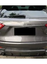 Carbonado CFRP OD Style Rear Diffuser Lip w/o Exhaust Tips Maserati Levante Modena | GT 2017-2022                                     - CFLevanteOD-RL - Image 8