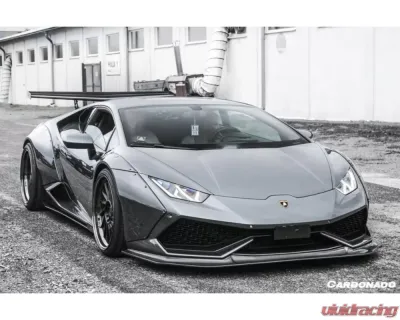 Carbonado DryCF DE Style Side Skirts Lamborghini Huracan LP610 | LP580 2015-2020 - DRYCF5556LB-SS