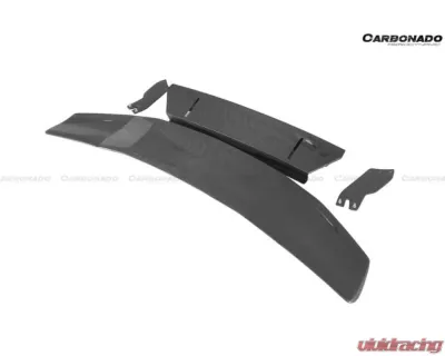 Carbonado Carbonado DryCF DE Style Trunk Spoiler for Lamborghini Huracan LP610/LP580 2015-2020 - DRYCF5556LB-W