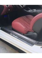 Carbonado DryCF OE Style Dry Door Sills Steps Cover Mercedes Benz C217 S63 | S65 AMG Coupe 2014-2021                                     - DRYCF8506OEM.DC - Image 11