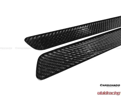Carbonado DryCF OE Style Dry Door Sills Steps Cover Mercedes Benz C217 S63 | S65 AMG Coupe 2014-2021 - DRYCF8506OEM.DC