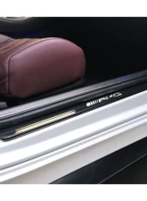 Carbonado DryCF OE Style Dry Door Sills Steps Cover Mercedes Benz C217 S63 | S65 AMG Coupe 2014-2021                                     - DRYCF8506OEM.DC - Image 6