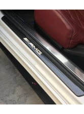 Carbonado DryCF OE Style Dry Door Sills Steps Cover Mercedes Benz C217 S63 | S65 AMG Coupe 2014-2021                                     - DRYCF8506OEM.DC - Image 9