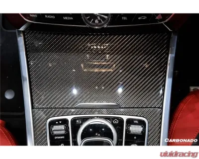 Carbonado DryCF Dry Center Console Mercedes Benz W464 G550 | G63 AMG G-Class 2019-2022 - DRYCF8516OE-INTRII