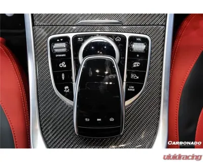 Carbonado DryCF Dry Center Console Mercedes Benz W464 G550 | G63 AMG G-Class 2019-2022 - DRYCF8516OE-INTRII