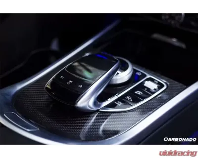 Carbonado DryCF Dry Center Console Mercedes Benz W464 G550 | G63 AMG G-Class 2019-2022 - DRYCF8516OE-INTRII