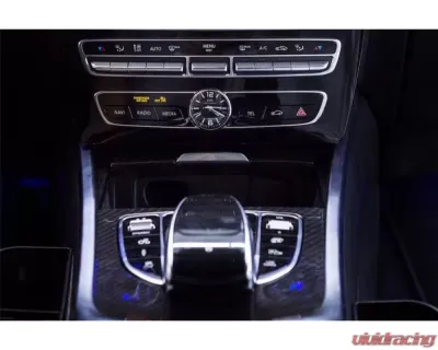 Carbonado DryCF Dry Center Console Mercedes Benz W464 G550 | G63 AMG G-Class 2019-2022 - DRYCF8516OE-INTRII