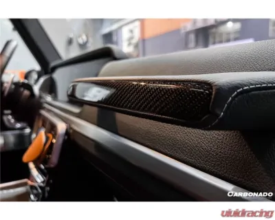 Carbonado DryCF Dry Co-pilot Handrail Replacement Mercedes Benz W464 G550 | G63 AMG G-Class 2019-2022 - DRYCF8516OE-INTRIV