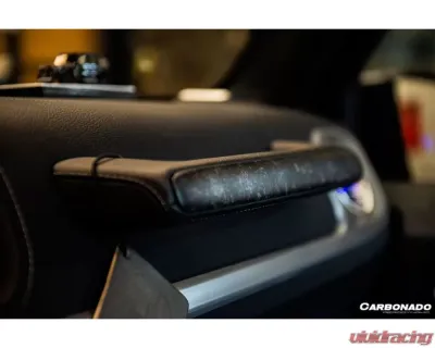 Carbonado DryCF Dry Co-pilot Handrail Replacement Mercedes Benz W464 G550 | G63 AMG G-Class 2019-2022 - DRYCF8516OE-INTRIV