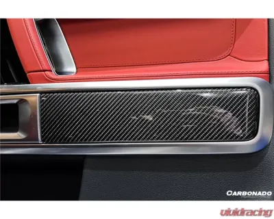 Carbonado DryCF Dry Door Patch Replacement Mercedes Benz W464 G550 | G63 AMG G-Class 2019-2022 - DRYCF8516OE-INTRI