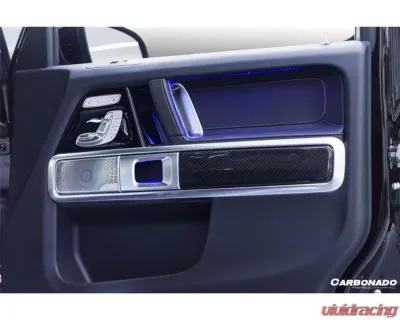 Carbonado DryCF Dry Door Patch Replacement Mercedes Benz W464 G550 | G63 AMG G-Class 2019-2022 - DRYCF8516OE-INTRI