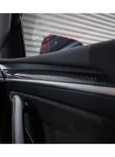 Carbonado DryCF OEM Style Autoclave Door Trim Interior Replacement Tesla Model 3 | Y 2020-2023                                     - DRYCF9405OE-DTI - Image 14
