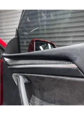 Carbonado DryCF OEM Style Autoclave Door Trim Interior Replacement Tesla Model 3 | Y 2020-2023                                     - DRYCF9405OE-DTI - Image 16