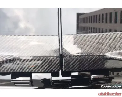 CARBONADO Carbonado DryCF TA Style Trunk Spoiler for Porsche Panamera 971 2017-2022 - DRYCF971OD-TS