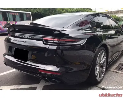 CARBONADO Carbonado DryCF TA Style Trunk Spoiler for Porsche Panamera 971 2017-2022 - DRYCF971OD-TS