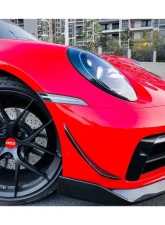 Carbonado DryCF WP Style Dry Front Lip Porsche 911 992 Carrera | Targa 2019-2023                                     - DRYCF992SDWP-FL - Image 8