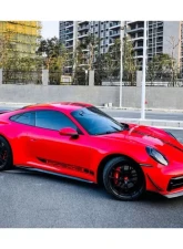Carbonado DryCF WP Style Dry Front Lip Porsche 911 992 Carrera | Targa 2019-2023                                     - DRYCF992SDWP-FL - Image 6