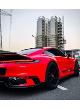 Carbonado DryCF WP Style Dry Rear Lip Porsche 911 992 Carrera | Targa 2019-2023                                     - DRYCF992SDWP-RL - Image 14